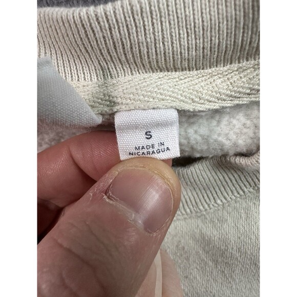 Gap Floral Logo Crewneck Pullover Sweatshirt Size Small Women's Casual Top Y2K - Picture 4 of 6